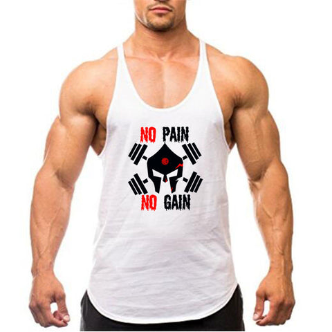 ''No Pain  No Gain'' Sleeveless Shirt