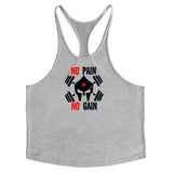 ''No Pain  No Gain'' Sleeveless Shirt