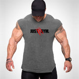 ''JUST GYM'' Sleeveless Shirt