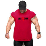 ''JUST GYM'' Sleeveless Shirt