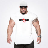''JUST GYM'' Sleeveless Shirt