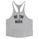 ''DO THE WORK'' Sleeveless Shirt
