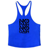 ''No Pain No Gain'' Sleeveless Shirt